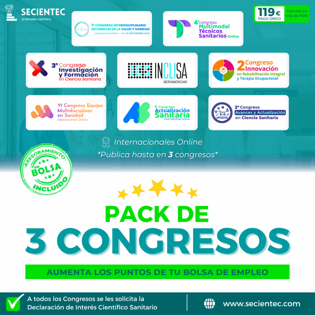 PACK 3 CONGRESOS JUNIO 2025