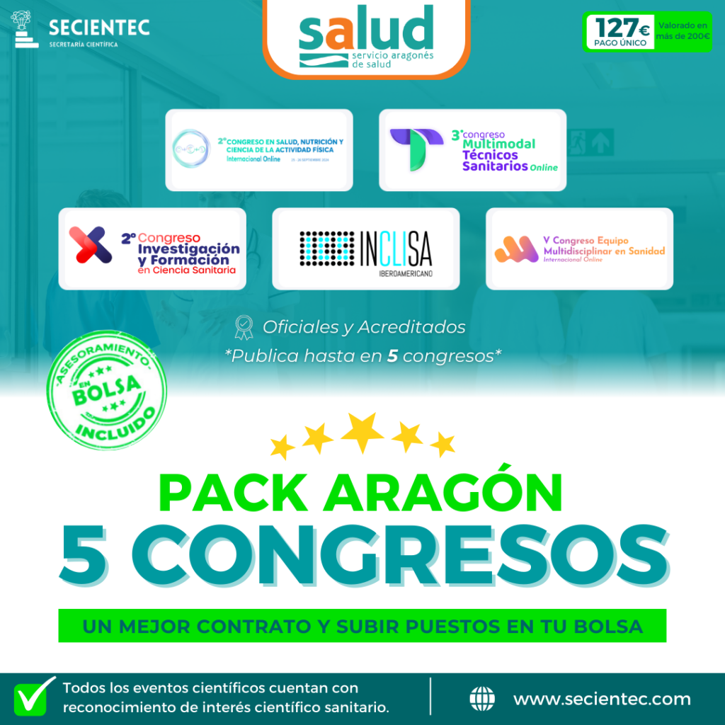 Pack 5 Congresos Aragón