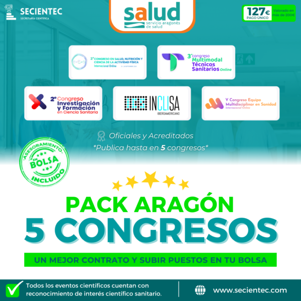 Pack 5 Congresos Aragón
