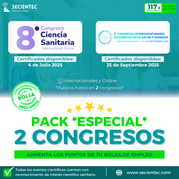 Pack Especial de 2 Congresos