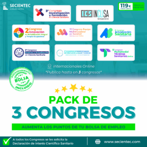 Pack de 3 Congresos