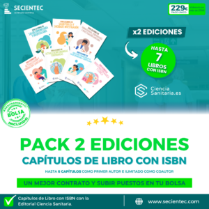 Pack 2 Ediciones Capítulos de Libro con ISBN