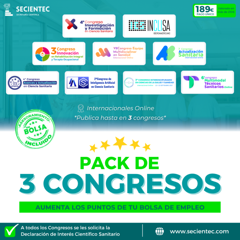 Pack 3 Congresos 24:09.